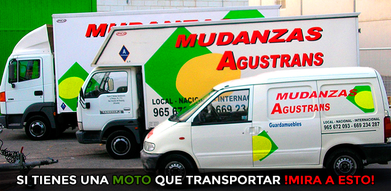 Ventajas de transportar motos con Agustrans.