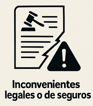 Inconvenientes legales si no guardas los objetos en un guardamuebles seguro